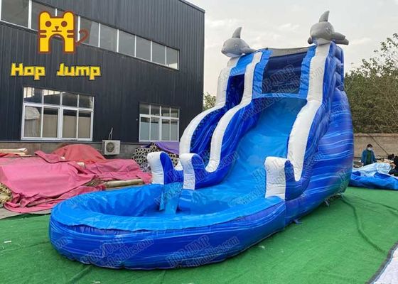 बच्चों के लिए स्वनिर्धारित आकार Inflatable पानी स्लाइड Inflatable उछालभरी