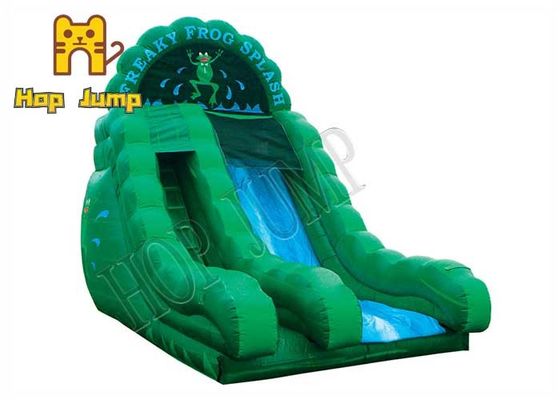 आउटडोर बच्चे गीले सूखी स्लाइड Inflatable विशाल आकार अनुकूलित