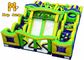 मनोरंजन पार्क वयस्क Inflatable खेल का मैदान पीवीसी तिरपाल बाधा कोर्स जम्पर