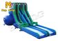 व्यावसायिक रेंटल व्यवसाय के लिए 2000N / 50mm बड़ी Inflatable जल स्लाइड